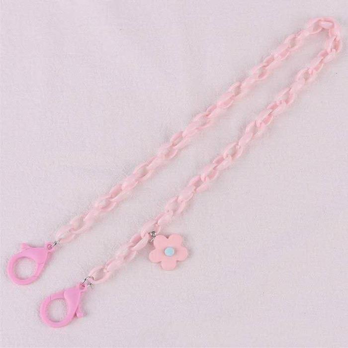 ACC183 Strap Masker Rantai Colorfull Adjustable Mask Clip Lanyard Ear