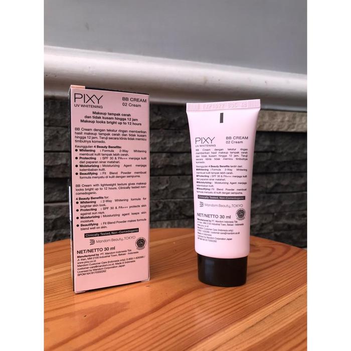 Pixy Uv Whitening Bb Cream Almod Milk 04 ( 4 Beauty Benefit) - Pixy Bb