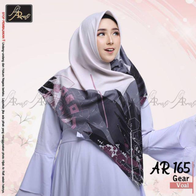 AR 165 GEAR | HIJAB AR RAFI | SEGIEMPAT | SEGIEMPAT MOTIF | SEGIEMPAT