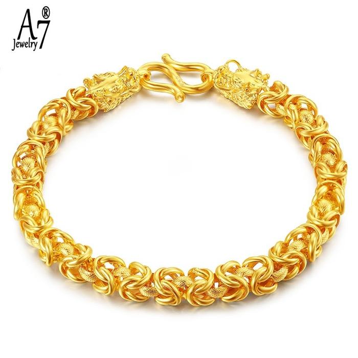 Ms Gelang Emas 18K Untuk Aksesoris Pria