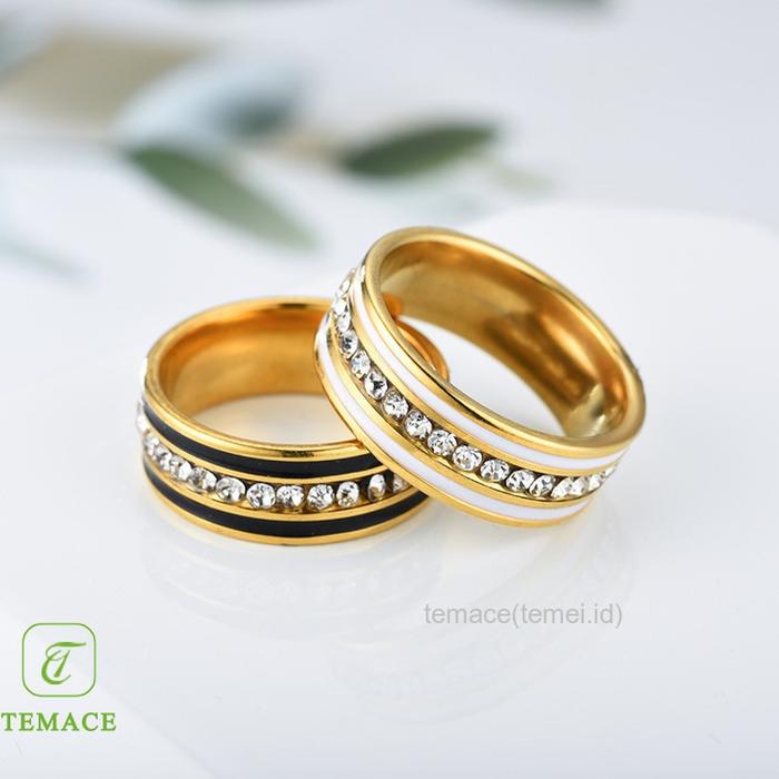 Ms Cincin Couple Nikah Lamaran Emas Asli Kadar 875 23 Karat