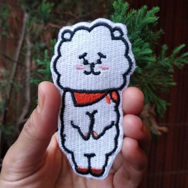 Patch bordir BT21 RJ