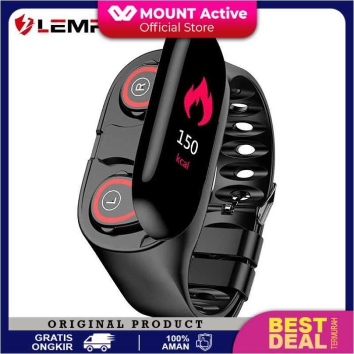 LEMFO M1 - Sporty Smart Watch with TWS Bluetooth Earphones