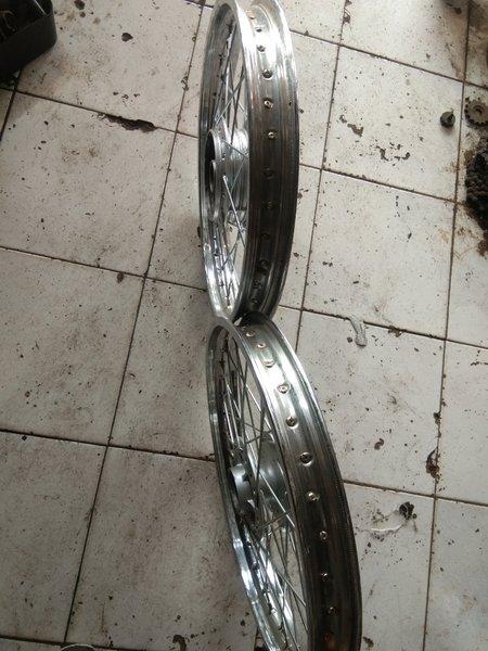velg Velek jari-jari Supra fit Old Supra x Lama Original(bekas