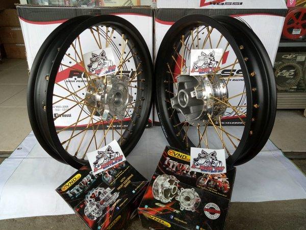 Sepaket Velg Lebar Tromol Set VND Jari2 NVA - NVL New Vixion Advance -