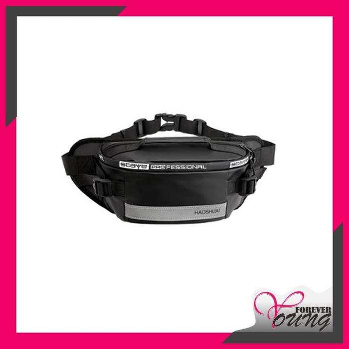 FOREVER YOUNG - D1370 WAISTBAG AS - Tas Selempang Pria Wanita MORYMONY