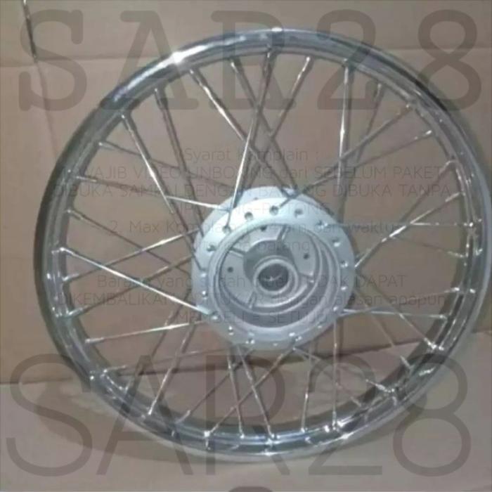 VELG SECOND BELAKANG HONDA SUPRA FIT NEW PNP KARISMA ORIGINAL