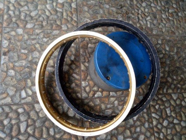 ELS - VELG ROSSI ROSSY ITALY RING 17 18 ORIGINAL BEKAS COPOTAN