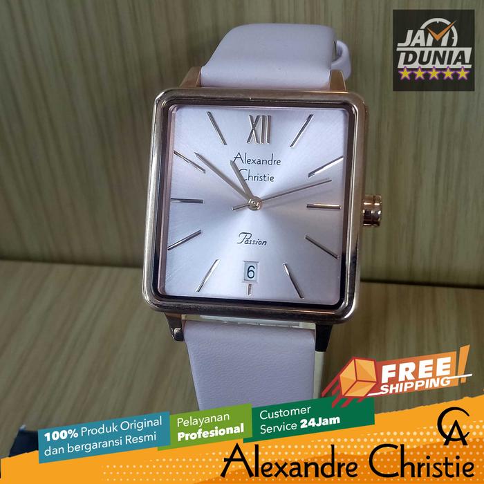 JAM TANGAN ALEXANDER CHRISTIE WANITA ORIGINAL 2878 L2 AC2878LD CT
