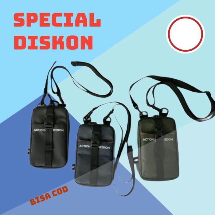 CK508 Hanging phone Tas dompet hp waterproof sling pria wanita Terbaru