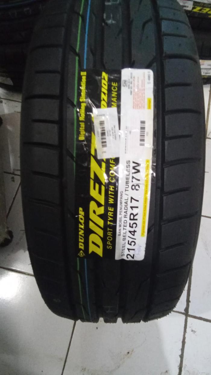 Ban Luar Mobil Dunlop 215/45 R17 87W Direzza DZ102 66804