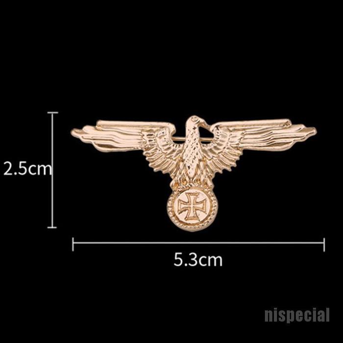 Jerman (Nis-Beauty) Wwii Ww2 Bros Pin Enamel Desain Elang Militer