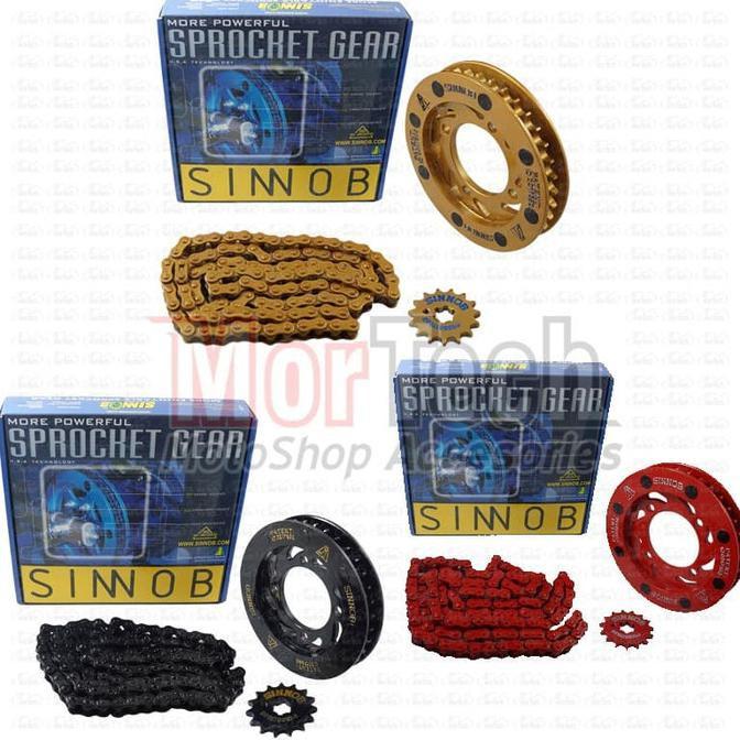 Best Produk] Chain Kit Gear Set Rantai Motor Yamaha Rx King Sinnob