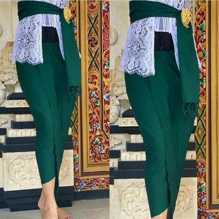 Best Seller!! Kamen Endek katun polos & selendang | Kamen Bali