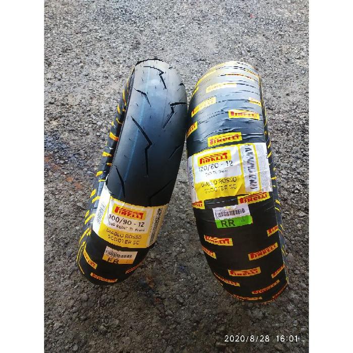 HM Ban Pirelli R 12 Soft Diablo Rosso Scooter Sc 12 10080 12070 Soft