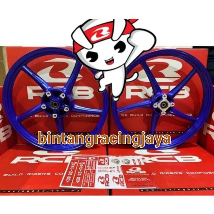 HM Velg Racing Rcb Sp522 Mx King Ukr 160-160 Warna Biru-Blue