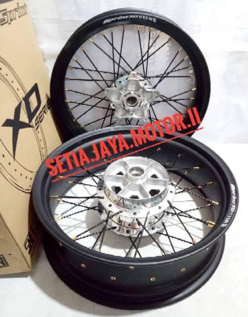 HM Paketan Velg Yamaha Xsr 155 2020 Tromol Jari Jari Velg 300 350 17