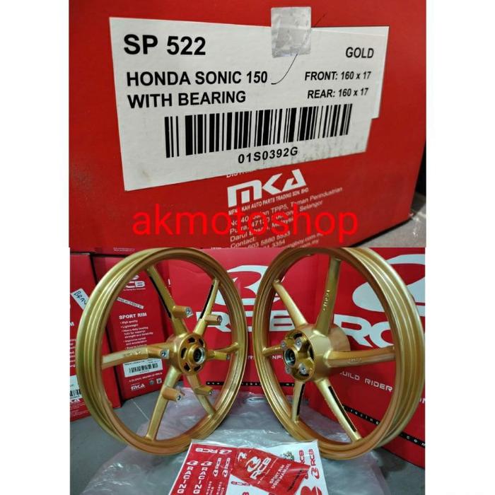 HM Velg Rcb Sp522 Honda Sonic 150 - Supra Gtr 150 Original