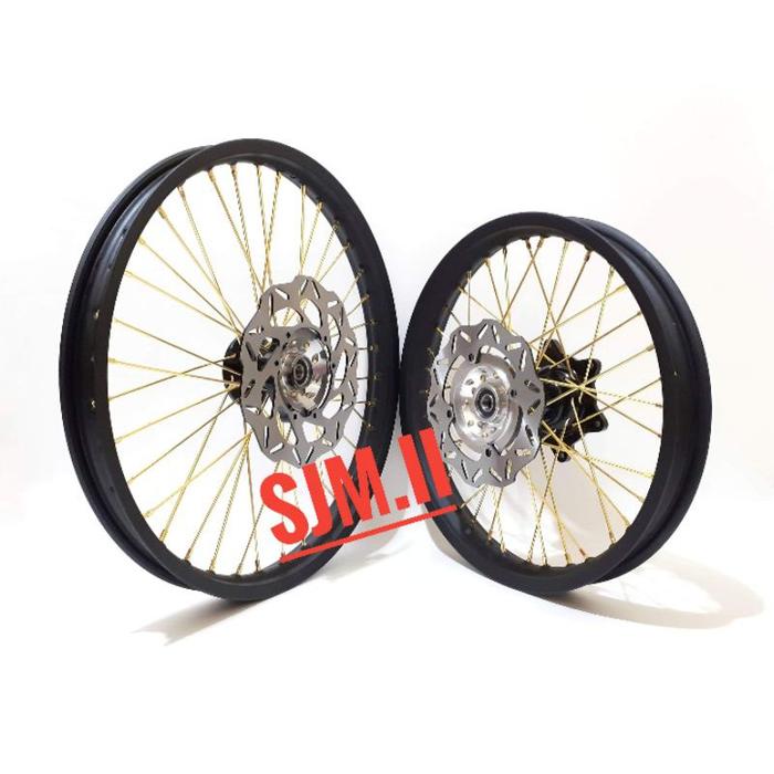 HM Velg Crf 150L Ring 16 19 Paket Tromol Jari Jari Sama Piringan Dan