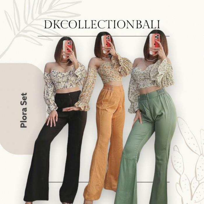 Oneset Celana Panjang Plora Set by Lucey Brand