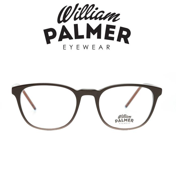 William Palmer Kacamata Pria Wanita Shell 1194G18 C2 Brown