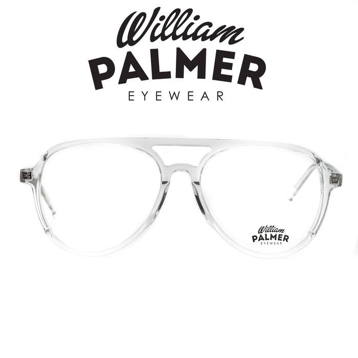 William Palmer Kacamata Pria Wanita Shell 3010 C5 Crystal