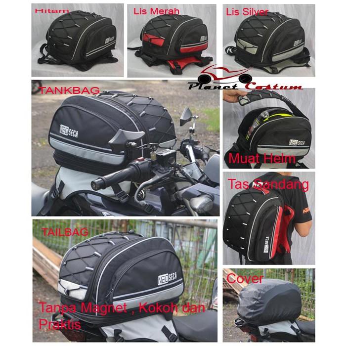 Tas Motor Tankbag Tailbag Seatbag Bagasi Touring Motor Sport Bebek