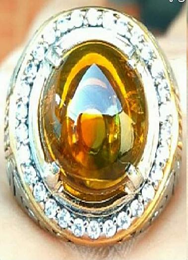 Natural Orange Fire Opal origin Wonogiri size jumbo