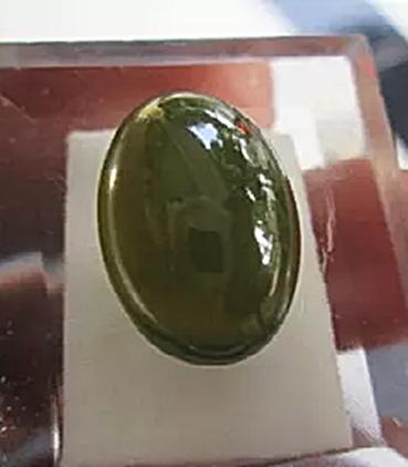 Natural Idocrase Bio Solar lawas Aceh cincau kristal size jumbo
