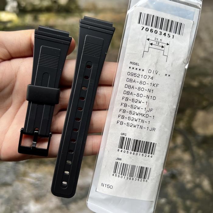 Strap tali jam tangan casio original DBA-80-1 band DBA 80