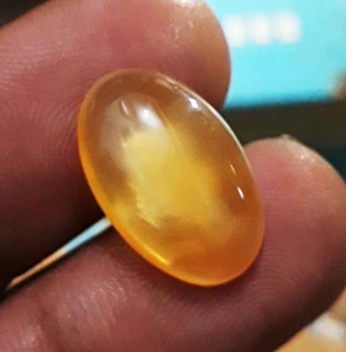 Natural Akik Yaqut Kuning super HQ warna kuning golkar