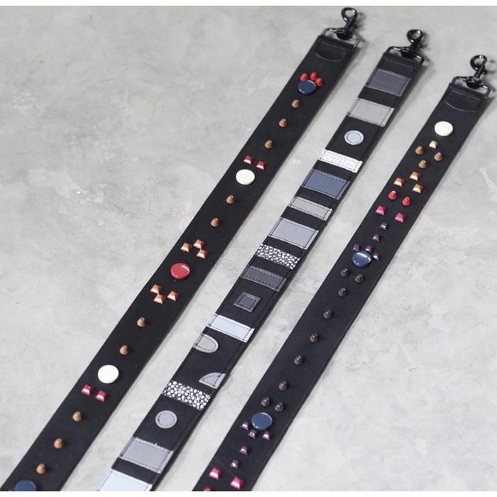 [NEW] Srw Strap Bag Algor Black Ornamen Rare Item