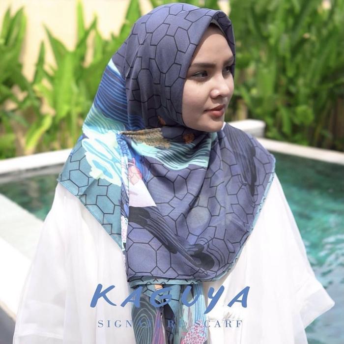 [PRELOVED] Kaguya Scarf Navy Original Ria Miranda No Bundling RM