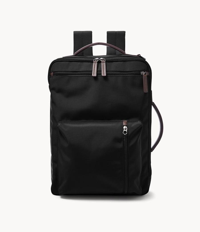 Fossil Buckner Convertible Black Tas Selempang Pria MBG9519-001