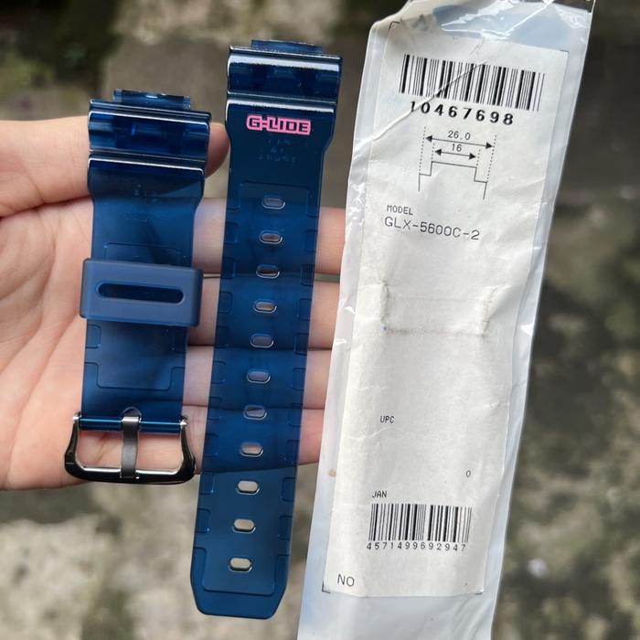 Strap tali jam tangan casio g-shock original GLX-5600C band GLX 5600C
