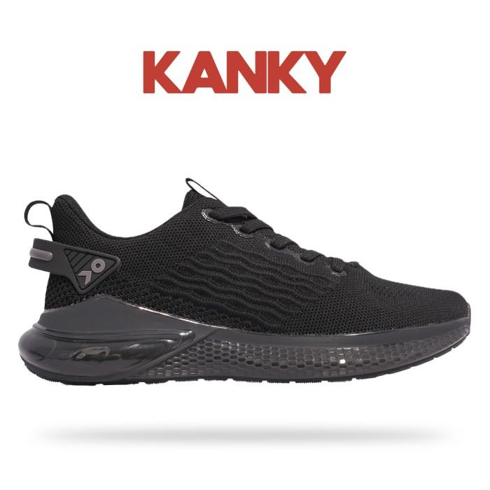 Kanky Hiro Hideyoshi - Sepatu Sneakers Casual Sport Pria - Navy, 41