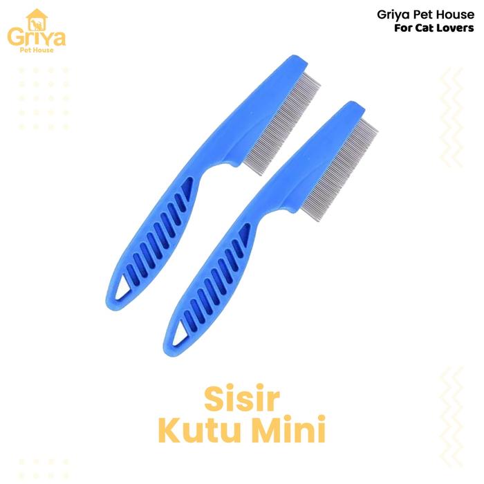 Sisir Anti Kutu Kucing / Anjing / Musang / Kelinci