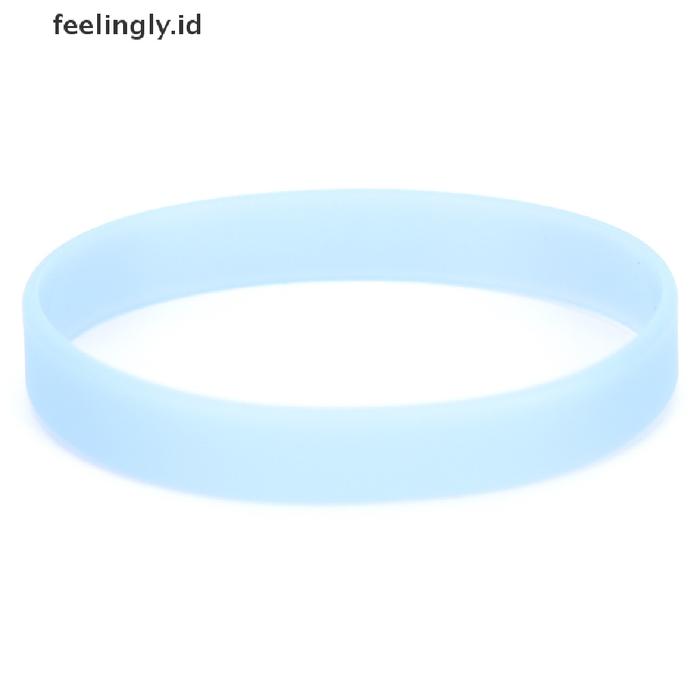 TOP Glow In The Dark Noctilucous e Rubber Wristband feelingly