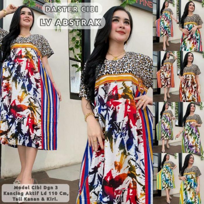Daster Cibi / Dres Kimono / Daster Lowo Bu Tejo /Long Dress Lowo Jumbo