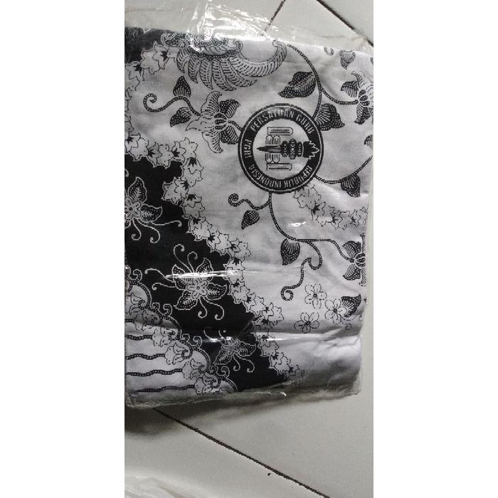 Kain Batik PGRI bahan katun seragam guru kain baju pgri