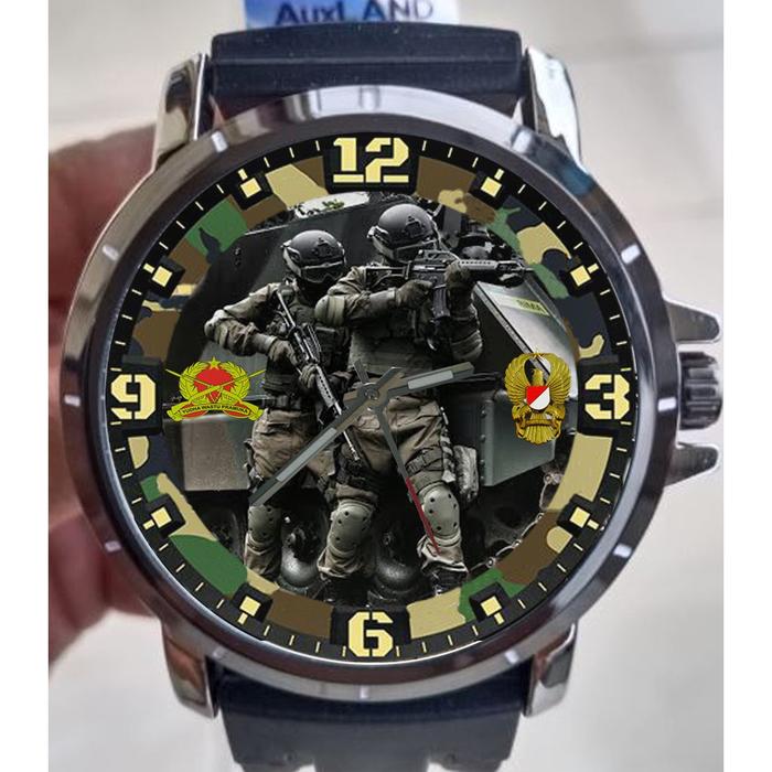 Jam Tangan Keren Terbaru Custom INFANTERI TNI AD SWEN STORE