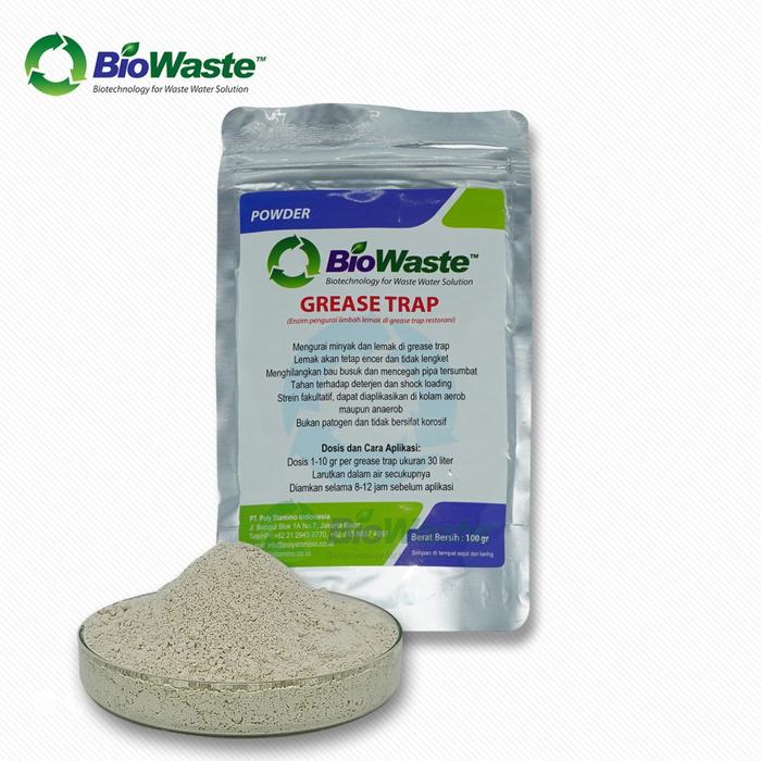 BioWaste Grease Trap Pengurai Minyak dan Lemak Air Limbah Domestik
