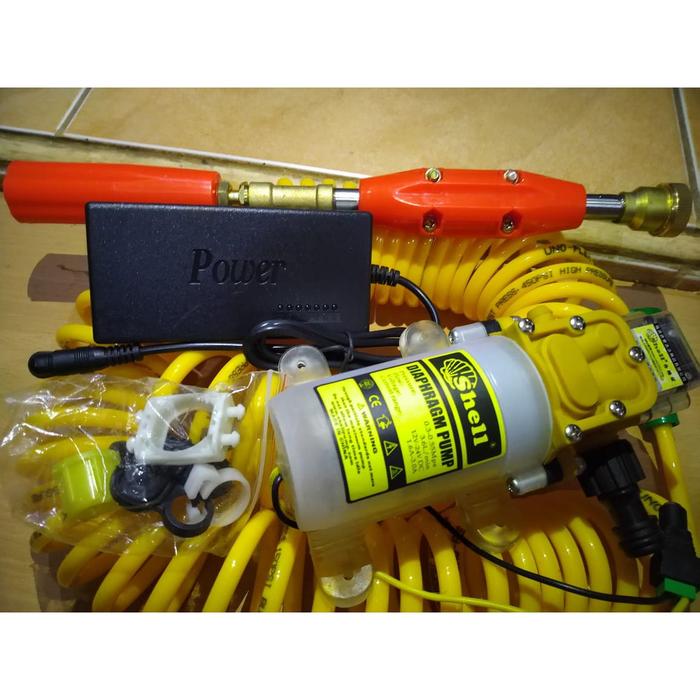 Paket Cuci Mobil Cuci motor Cuci ac Lengkap dengan Selang Spiral 12