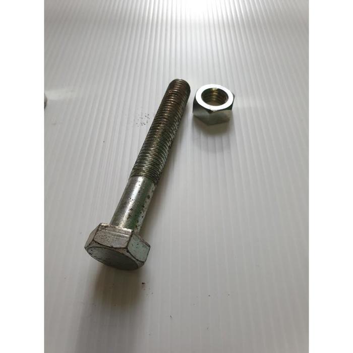 Baut Mur Putih - BMP M14 x 100 mm