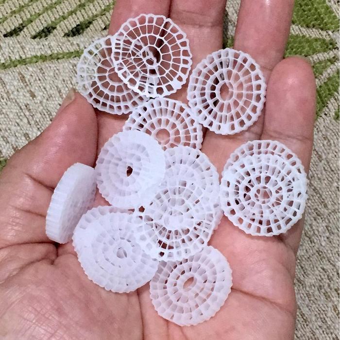 1kg KALDNES KALDNESS K5 MEDIA MBBR Bio Filter Air Kolam Ikan Koi