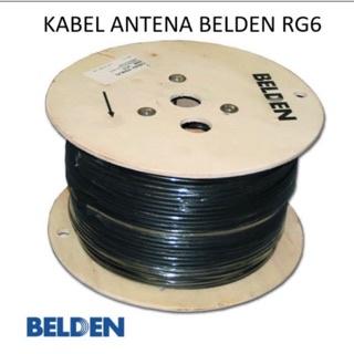 Kabel antena RG6 BELDEN / COAXIAL RG6 BELDEN METERAN / POTONGAN / ECER