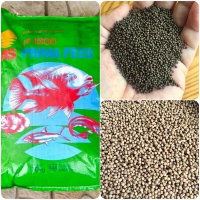 500gr Pelet PF 1000 Prima Feed Pakan Benih Bibit Anakan Ikan Koi Lele