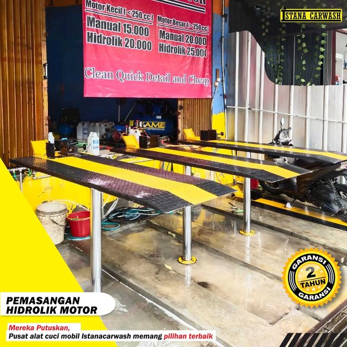 Ready Perlatan Cuci Motor Hidrolik, Mesin Untuk Steam, Paket Cuci