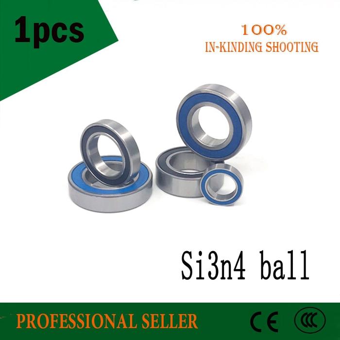 1pcs 694 695 696 697 698 699 RS 2RS hybrid ceramic bearing PTSent