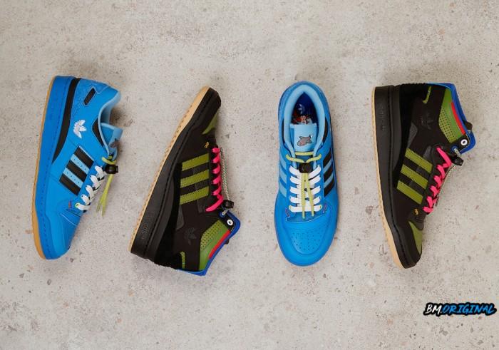 Adidas Hebru Brantley Forum Mid Black Tech Olive ORIGINAL GZ4396